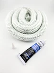 Earth Stove, Lennox, Whitfield 3/4" Firebox Door Rope Gasket Kit, 86-128, 26M81. Fixed Price $20.95.