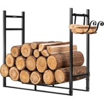 Heavy Duty Firewood Log Rack Indoor/outdoor Fireplace Storage Stand Holder. Fixed Price $53.95.