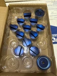Thermador PARKB60SGY Blue Set - 11 And 2 Bases. Fixed Price $199.00.