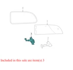 2008-2010 Chrysler Town & Country Passenger Rh Quarter Panel Glass Latch. Fixed Price $49.99.