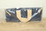 Large Blue Canvas Log Carrier Handles Reinforced With Wood Spar Support. Fixed Price $25.00.