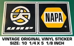 Uap Napa - Vintage Original Vinyl Decal Sticker Cars Parts. Fixed Price $10.07.