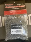 New Rutland NO.91N Grapho-glas Fiberglass 1/4"-5/16" X 7' Replacement Gasket. Fixed Price $12.99.