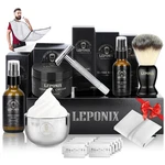 Shaving Kit For Men - Secret Santa Gift Set, Includes Safety Razor, Sandalwood. Fixed Price $30.73.