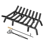 Jusgym Fireplace Grate 30 Inch With 8 Support Legs, Round, Black. Fixed Price $150.55.