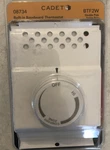 Cadet 08734 White Double-pole Built-in Thermostat Baseboard BTF2W. Fixed Price $19.99.