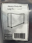 8 Feet Firewood Log Rack Cover Heavy Duty Outdoor Waterproof Dust Sun Protector. Fixed Price $29.99.