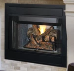 Superior BRT4342TEN-B Ng B-vent Radiant Fireplace, White Stacked Refractory. Fixed Price $3089.00.