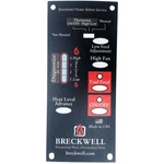 Breckwell Control Decal With 4 Heat Levels For The 1RPM Board: C-L-101. Fixed Price $17.95.