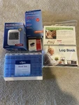 Blood Pressure Monitor Kit &pulse Oximeter W/ Blue Apex Medi Tray &log Book. Fixed Price $40.00.