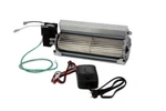 Fireplace Blower Fan Kit With Speed Knob Temperature Controlled 165 Cfm. Fixed Price $192.95.