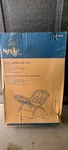 Style Selections Indoor Log Rack With Tote 3730325. Fixed Price $30.00.