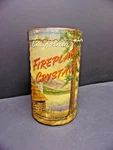 California Fireplace Crystals Cardboard Advertising Log Holder North Hollywood. Fixed Price $40.00.