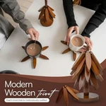 For Dishes/pot/bowl/teapot/hot Holders Foldable Wooden Tree Trivet Usa. Fixed Price $7.11.