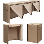 2-12FT Firewood Log Rack Cover Waterproof Storage Holder 600D Oxford 2LAYER. Fixed Price $49.95.