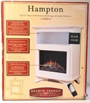 Hearth Trends Hampton Electric Stove Heater Fireplace Artificial Logs Black. Fixed Price $199.88.