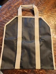 Heavy Duty Canvas Carrier Tote Logs Kindling Bag. B2. Fixed Price $10.00.