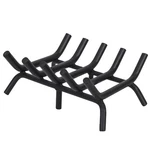 Stboo Fireplace Grate Heavy Duty - Log Holder 17INCH, Black. Fixed Price $60.61.