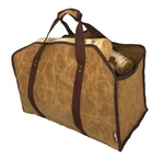 Livinwell Firewood Carrier Log Tote Bag Stands Up For 12' X 24" 17", Brown. Fixed Price $35.58.