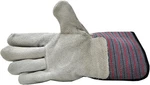 5025L-5 Premium Suede Leather Work Gloves With Extra Long Rubberized Safety C.... Fixed Price $29.24.