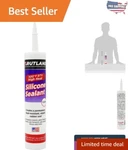 Rutland 10.3 Oz High Viscosity Silicone Sealant - 500 Clear & Waterproof. Fixed Price $39.98.