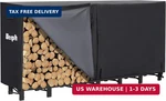 Werph 8FT Firewood Outdoor,heavy Duty Storage Rack,outdoor. Fixed Price $233.04.