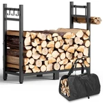 Brightown 34INCH Firewood Rack Indoor With Log Carrier, Outdoor For.... Fixed Price $101.59.