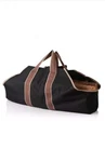 Canvas Fireplace Log Tote Carrier Bag Caddy Holder Portable. Fixed Price $9.99.