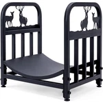 Inno Stage Firewood Log Rack Iron Lumber Storage Holder Fireplace Heavy Dut. Fixed Price $81.54.