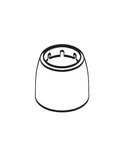 Moen 93990CSL Dome Kit Classic Stainless For Waterhill Side Spray CAS711CSL. Fixed Price $15.00.