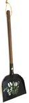 Vintage Toleware 20" Black Tin Decorative Ash Shovel Wood Handle Cottage. Fixed Price $30.00.