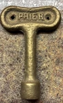 Vintage Prier Solid Brass Hydrant Key Kcmo Square Valve Drive X 3 Steampunk. Fixed Price $15.99.