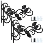 Nsbell 4PCS Steel Plant Hangers Wall Hooks Indoor Outdoor Decor 6LB Max Load. Fixed Price $38.61.