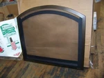 Hearth & Home Heat Glo Front Firescreen Iron Age Chateau Forge FS-C42-NB. Fixed Price $74.99.