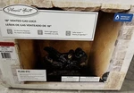 New Pleasant Hearth, Fireplace Logs 45000-BTU Dual-burner Vented Gas 18" Oak. Fixed Price $175.00.