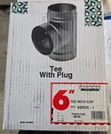 Selkirk DSP6TE-1 Double Wall Pipe Tee, 6-INCH Black. Fixed Price $60.00.