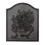 Minuteman International Bouquet Cast Iron Fireback. Fixed Price $298.95.