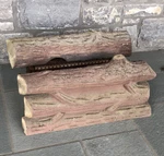 Vintage Martin Stove Mid Century Gas Propane Log Fireplace Hearth Huntsvillle Al. Fixed Price $249.98.