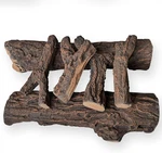 Alpine Ceramic Logs For Indoor Electric Gas Fireplace Inserts, Vented, Prop. Fixed Price $72.61.