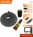 Wood Stove Gasket Kit Fiberglass Rope 7/8 Inch Fire Hearth Door Seal. Fixed Price $36.98.