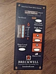 Breckwell C-L-101 Control Board Decal Panel For A-E-101 New Oem. Fixed Price $12.99.