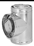 Duraplus All-fuel Triple Wall Chimney Stove 6IN. Diameter Tee With Cap 6DP-T. Fixed Price $179.99.