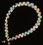 Natural Gem Ethiopian Fire Opal 5 To 7MM Size Smooth Heart Briolette 32CTS. 10". Fixed Price $44.80.