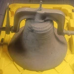 Ventage C.s & Co #3 Cast Iron Dunner Bell, School Church 17.5. Fixed Price $350.00.