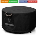 Fire Pit Cover Round, 100% Waterproof, 600D Strong Tear Resistant, Outdoor Fi.... Fixed Price $32.35.
