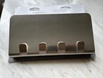 Threshold Stainless Steel 4 Key Rack Organizer Satin Nickel Finish - New. Fixed Price $8.00.