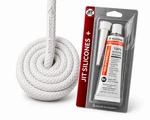 St. Croix Pellet Stove Firebox Door Gasket Kit 7/8" 8' With Jit Adhesive. Fixed Price $24.00.
