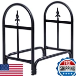 Goplus Firewood Rack Indoor Outdoor Fireplace Storage Holder Logs Heavy. Fixed Price $44.78.