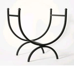 Metal Log Holder Black - Threshold Designed With Studio Mcgee. Fixed Price $58.50.