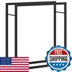 Vidaxl Firewood Rack Log Stand Stacker Holder For Fireplace Outdoor Indoor. Fixed Price $72.44.